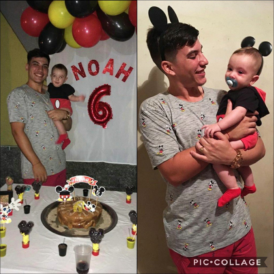 ImYglysA's tweet photo. Domingo foi o dia do amor da minha vida e eu não poderia deixar de lhe desejar tudo de bom, muita saúde e que Deus continue te iluminando. Feliz 6 meses, gostosão do papai. Eu te amo sem fim!!!!! 🖤❤️💛🙏🏼😍 #MeuMickey https://t.co/W1Oz5MbrO3