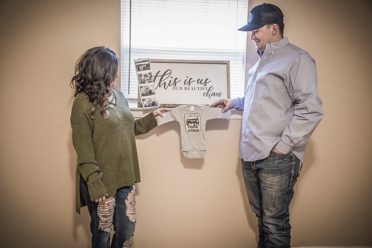 KimberlyFierro's tweet photo. When you truly love someone, I believe you want to start a family immediately.. 

Well that would have been frowned upon at 17 years old, so we decided to wait until we bought our very first home. 
Baby T is due on June 29th 2019. 🖤 https://t.co/slWZj3jwhR