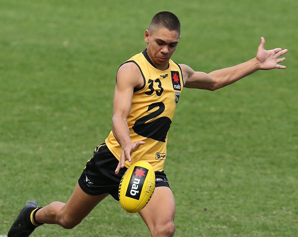 WAFLOfficial's tweet image. Congratulations Jarrod Cameron @SwanDistrictsFC #pick39 to the @WestCoastEagles @simplyenergy #draftwatch 👀