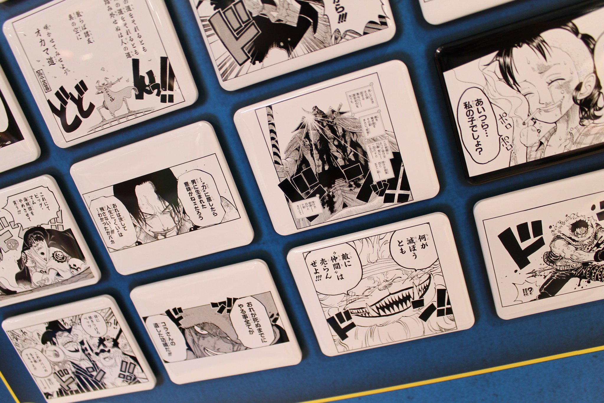 One Piece麦わらストア渋谷本店 Sur Twitter 新商品 原画商品 回想録の一片 メモリーピース 誇 キャラバッジコレクション 1パック 450円 税 好評発売中 麦わらストア Onepiece