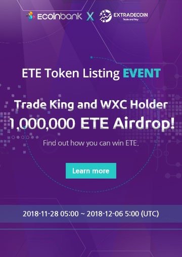 Extradecoin tweet media