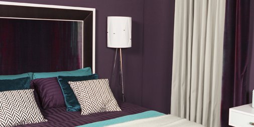 McDonnellPaints's tweet photo. We love how Luscious Rush from @Colourtrend1953 looks in this bedroom, so cosy and relaxing! #BecauseColourMatters #LusciousRush #Colourtrend #WinterReady https://t.co/6iVoClUWVp