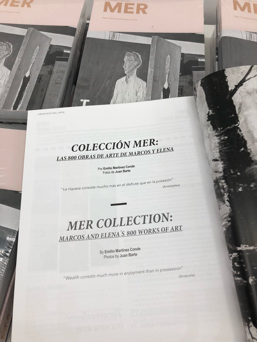 queBeis's tweet image. Ayer se presentó en la Galería @epaciominimo el Libro de la colección #Mer (@EditorialTurner), del que habamos en el número #9 de #BEIS, que también se presentró durante este evento. ¡Y con este ya van #9! #arte #periodismo