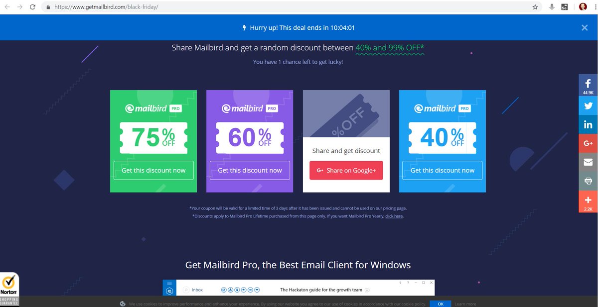 mailbird pro lifetime coupon