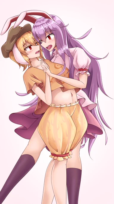 #東方 #百合 珍しい組み合わせですけど、めちゃくちゃエモーショナルなカプじゃないですか? 