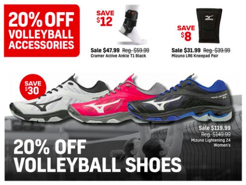 oneteam_sports's tweet image. But wait, theres more! Our Black Friday Deals also include, volleyball shoes and accessories, football cleats and gloves and training aids. 😲🤯 #BlackFriday #GetReadyToSave

The savings start now: bit.ly/2AeUJg1