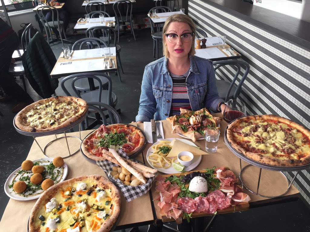 C31Melbourne's tweet photo. We may have broken @JacqMifsud. RIP.
@pizzaebirramelb #c31melbourne #bestfiveinfive #pizza https://t.co/ilhv8HtPOa