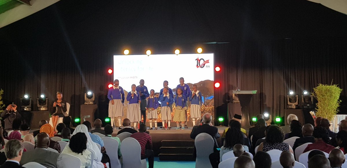 Kilimani primary students captivate the audience with a thrilling poem.
#myvision #KBTA