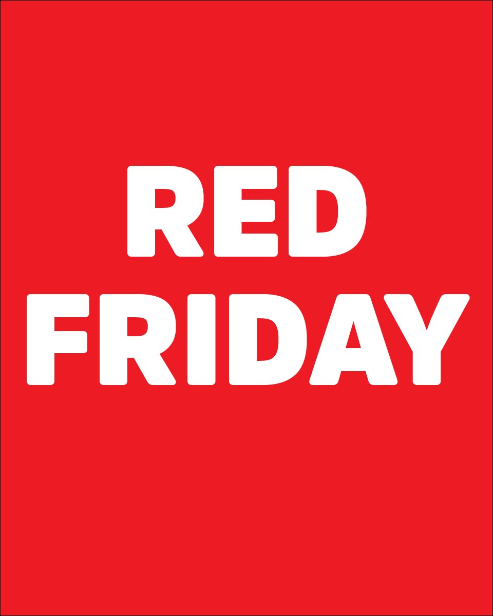 Muuta musta punaiseksi ja luovuta verta tänään. Tarvetta etenkin O-, A+, B- ja AB- luovuttajista. Etsi lähin luovutuspaikkasi: veripalvelu.fi/verenluovutus/… #RedFriday #BlackFriday #ojennakätesi