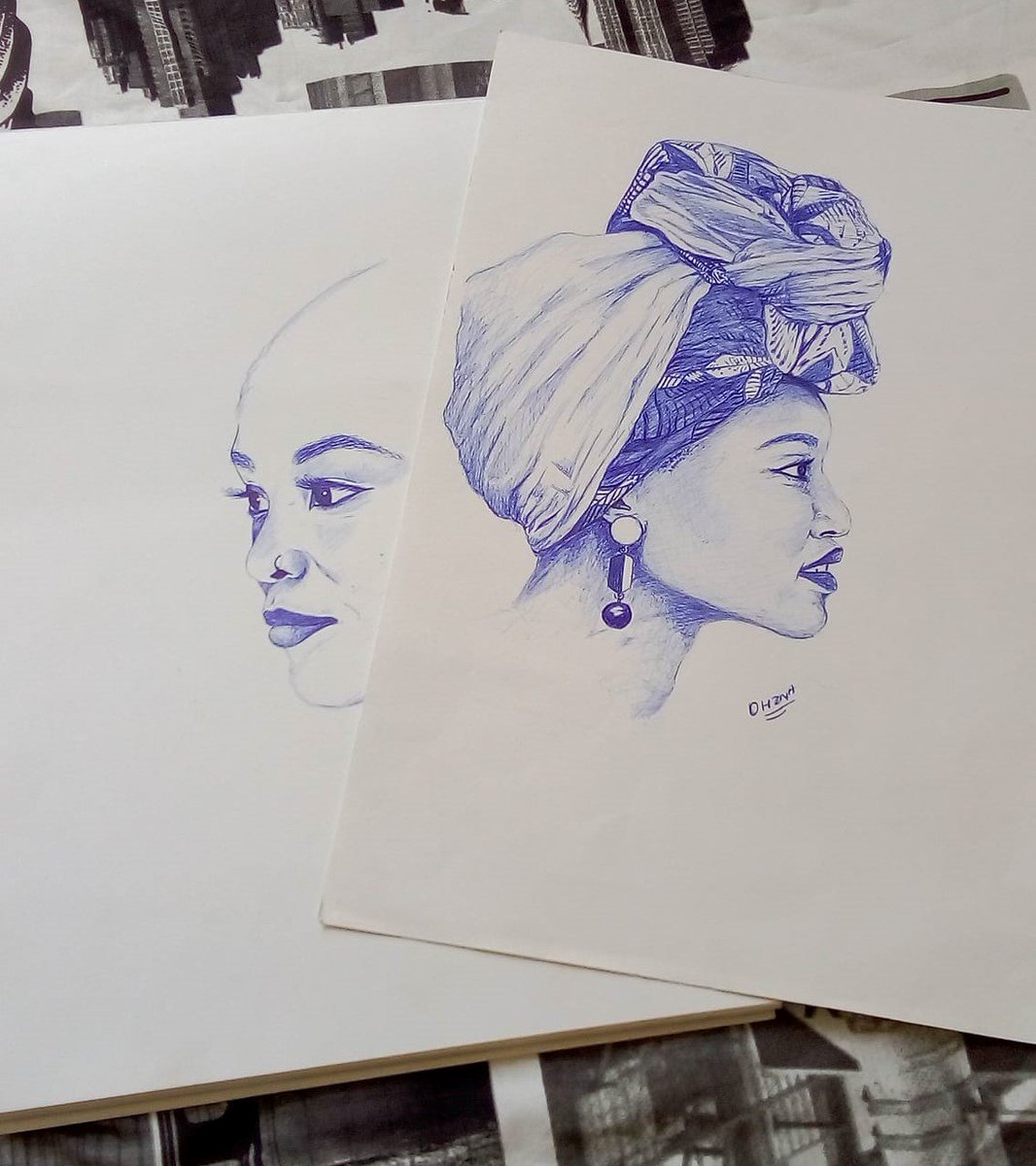 Follow me on Facebook at #ArtwithOhzna