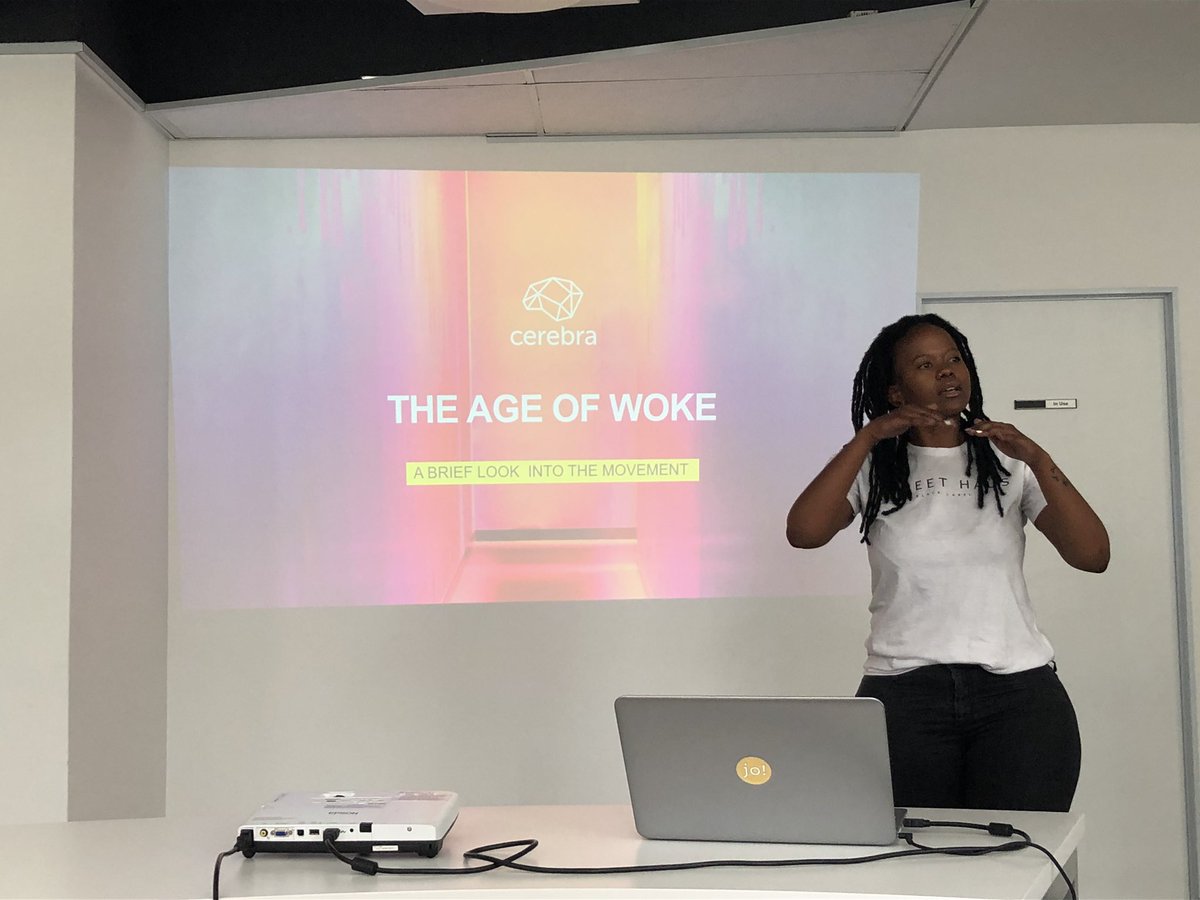fantomdan's tweet photo. .@ChabiSetsubi schooling us on wokeness. #CerebraLearning #Woke https://t.co/wC3gM1Gegq