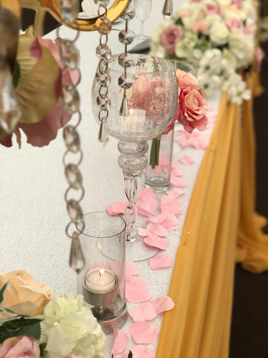 It's the little things that can often make a big difference, and table #decorations are a great way to enhance your #wedding setting.  Attention to detail is important and the best wedding #décor suppliers such as The #RAAJ will be able to provide you with great choice.