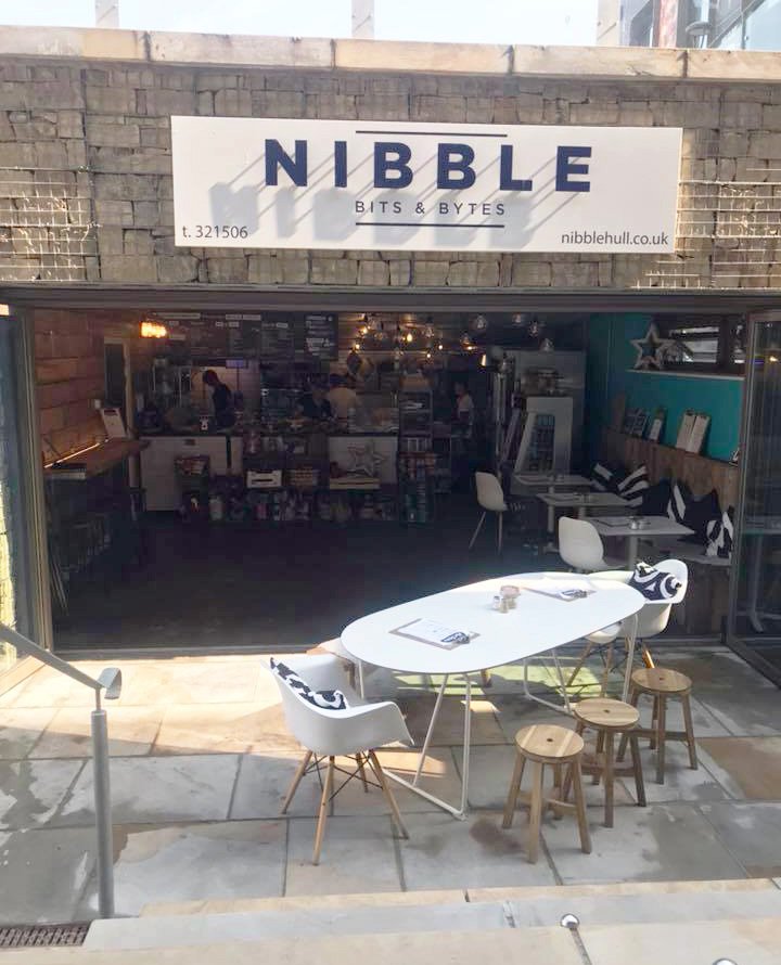 FoodHull's tweet photo. Nibble is a vibrant +stylish cafe doing fab soups! Loved by those @C4DIhull . For #soupernovember we had #borcht , amazing colour, garnish + delicious! They even do a soup-of-the-day by request! Fancy a nibble @fruitmarkethull , visit @nibblehull !
#hullvegcity #vegcities #hull https://t.co/NfV7OlwxNr