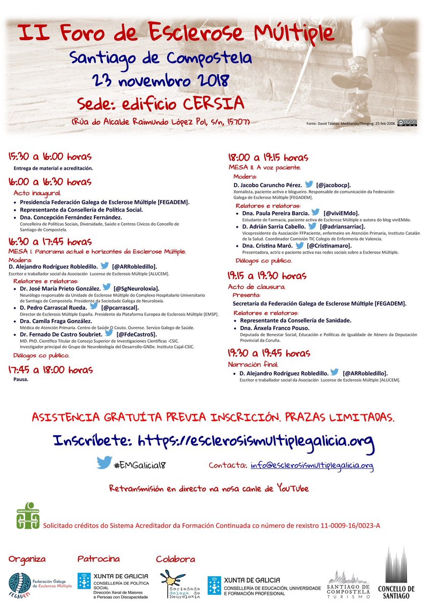 pcarrascal's tweet photo. De camino al II Foro de #EscleroseMúltiple de @fegadem en #Santiago. Muchas ganas de estar con todos vosotros ! Compartiré el importante papel que tenemos las #asociaciones en el futuro de la #EsclerosisMúltiple #investigación #CalidadDeVida #Galicia #eme1 #emprogresiva https://t.co/e9iwFXMjTi