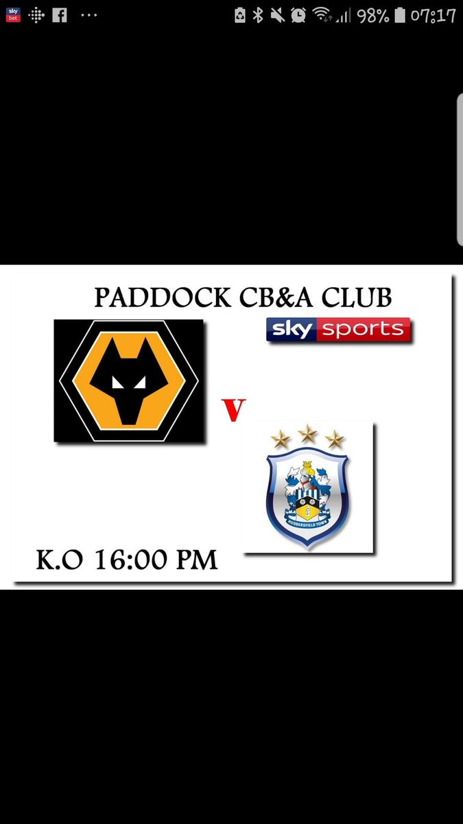Come on down this sunday to cheer on @htafcdotcom. All welcome #htafc #huddersfield