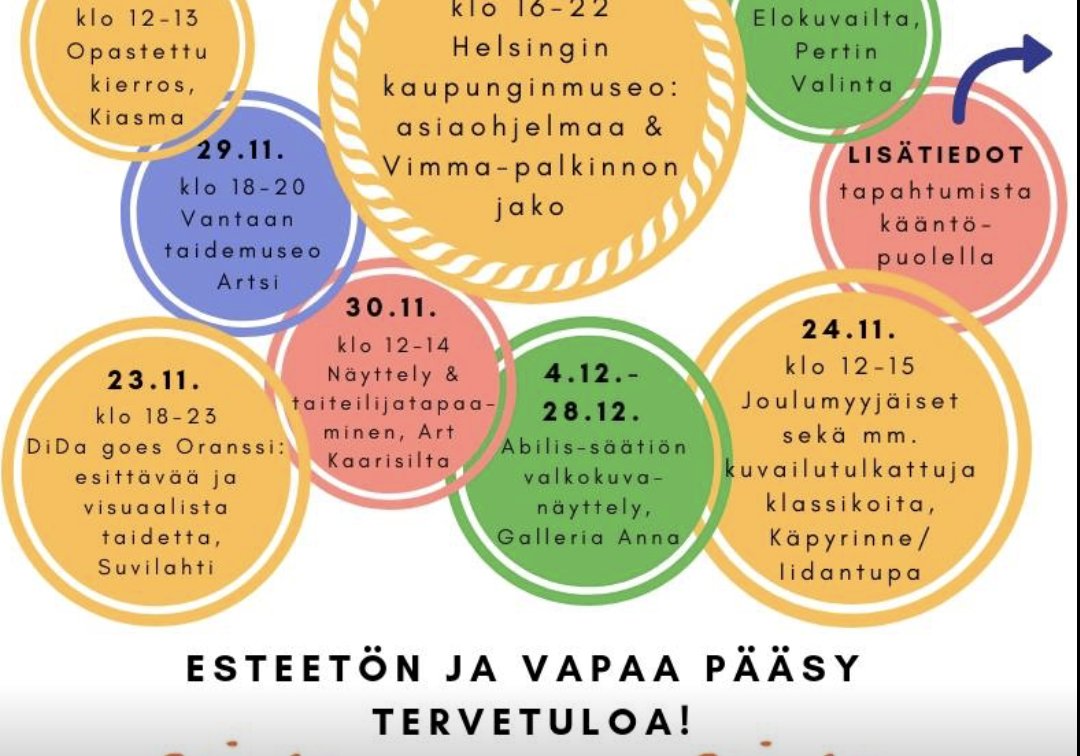 Aspasaatio's tweet photo. TÀnÀ iltana kannattaa suunnata Oranssille Suvilahteen! Klo 18 #dida2018-tapahtuman avaa #voimaaseksuaalisuudesta-teatteriryhmÀmme esitys, joka on saanut inspiraationsa mm. tunteista ja parisuhteesta. Tapahtuma on #maksuton ja #esteetön #disabilityday https://t.co/19yumgbenC https://t.co/D9yz0tWPVc