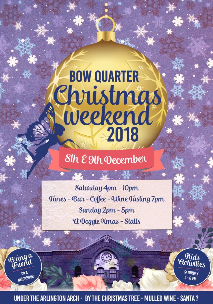 BQFestival's tweet photo. #christmas @TheBowQuarter Save the dates! https://t.co/KgRPbkXKgn