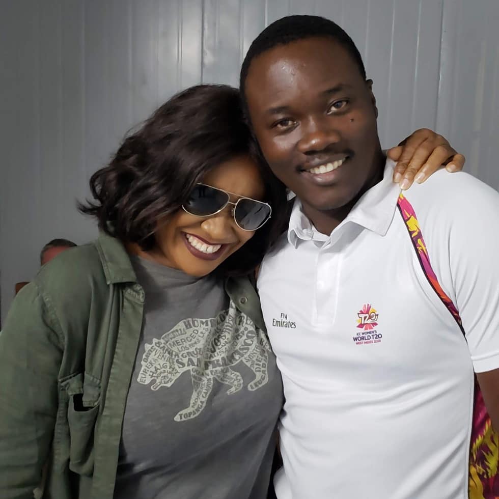 It was an honour meeting @tanya_stephens one of the biggest dancehall artistes of all time!