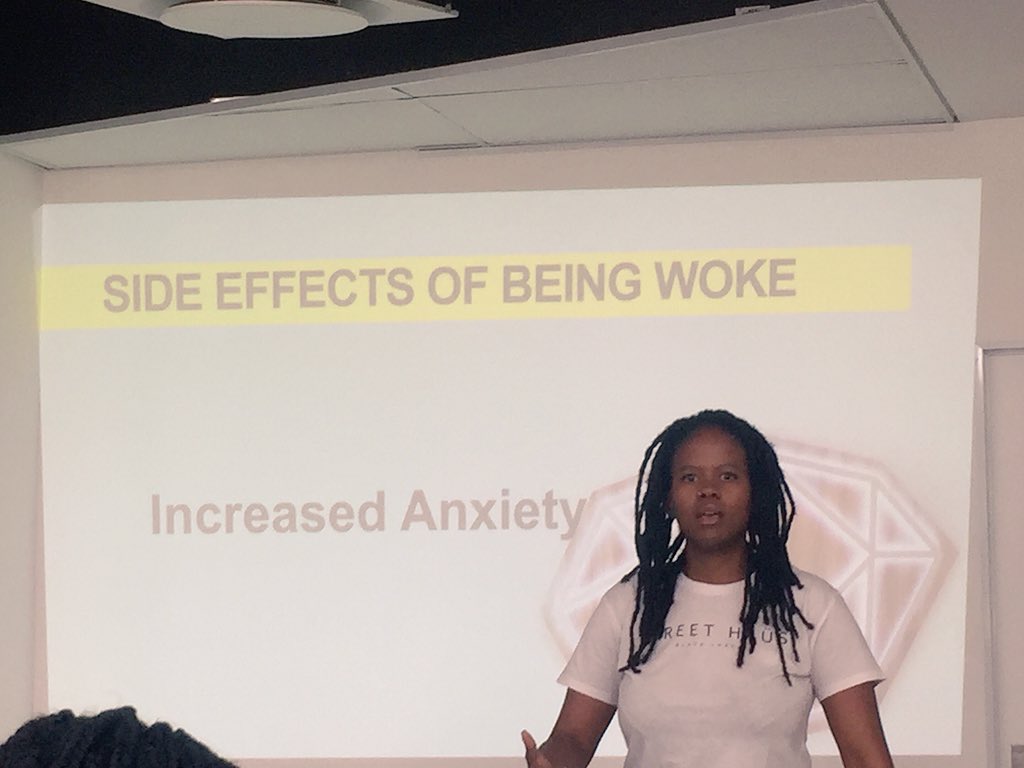 claire_thatsme's tweet photo. #CerebraLearning increased anxiety, woke fatigue and a commitment to research and acquisition of knowledge and truth. The side effects of being woke @ChabiSetsubi https://t.co/0hGFgYDikh