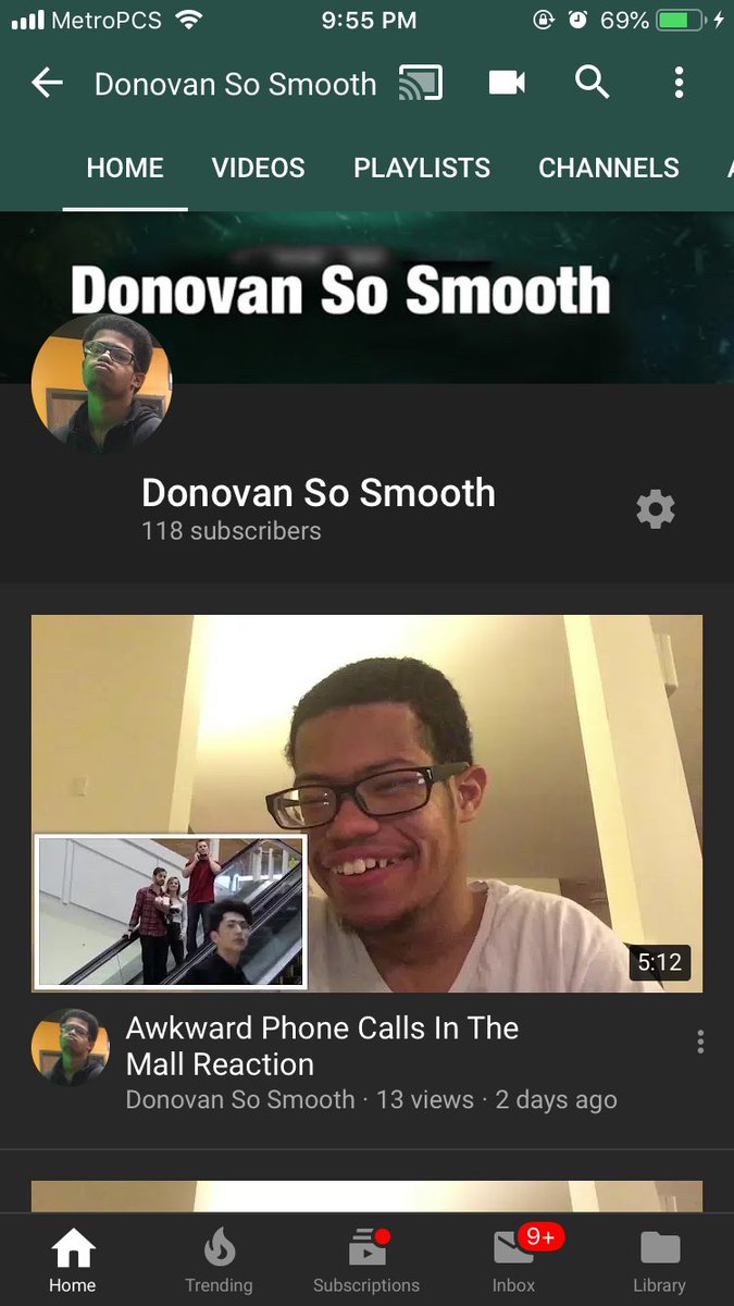 SosmoothDonovan's tweet photo. Subscribe to my channel I do reactions and lost more https://t.co/Y4Um5bsyij