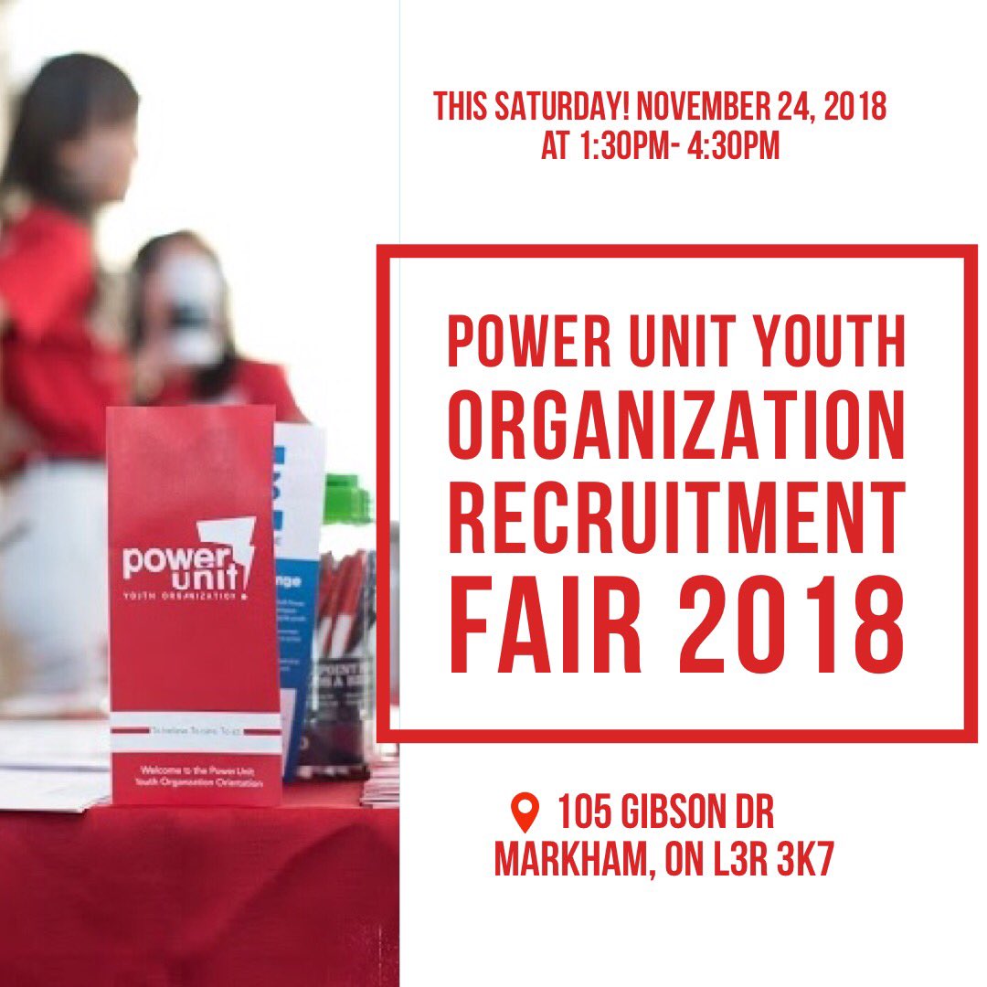 powerunityo's tweet photo. Don't forget that our recruitment fair is happening THIS SATURDAY!Remember to register with us ! https://t.co/RMI24dR1w9 Hope to see you soon!#powerunityo https://t.co/SQ6sAx1Hhm