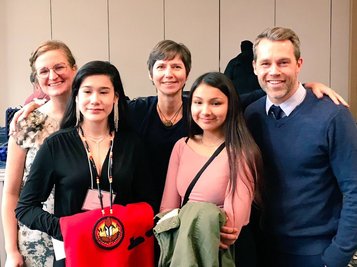 Feeling so proud of #RBRussell student Kayla on her #MAYAA award. It was a hope-filled evening of celebration!