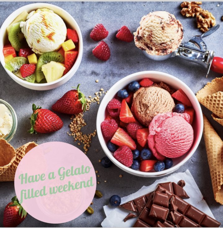 MrPisaGelato's tweet photo. Enjoy a gelato filled weekend! https://t.co/B56lAXz1yz