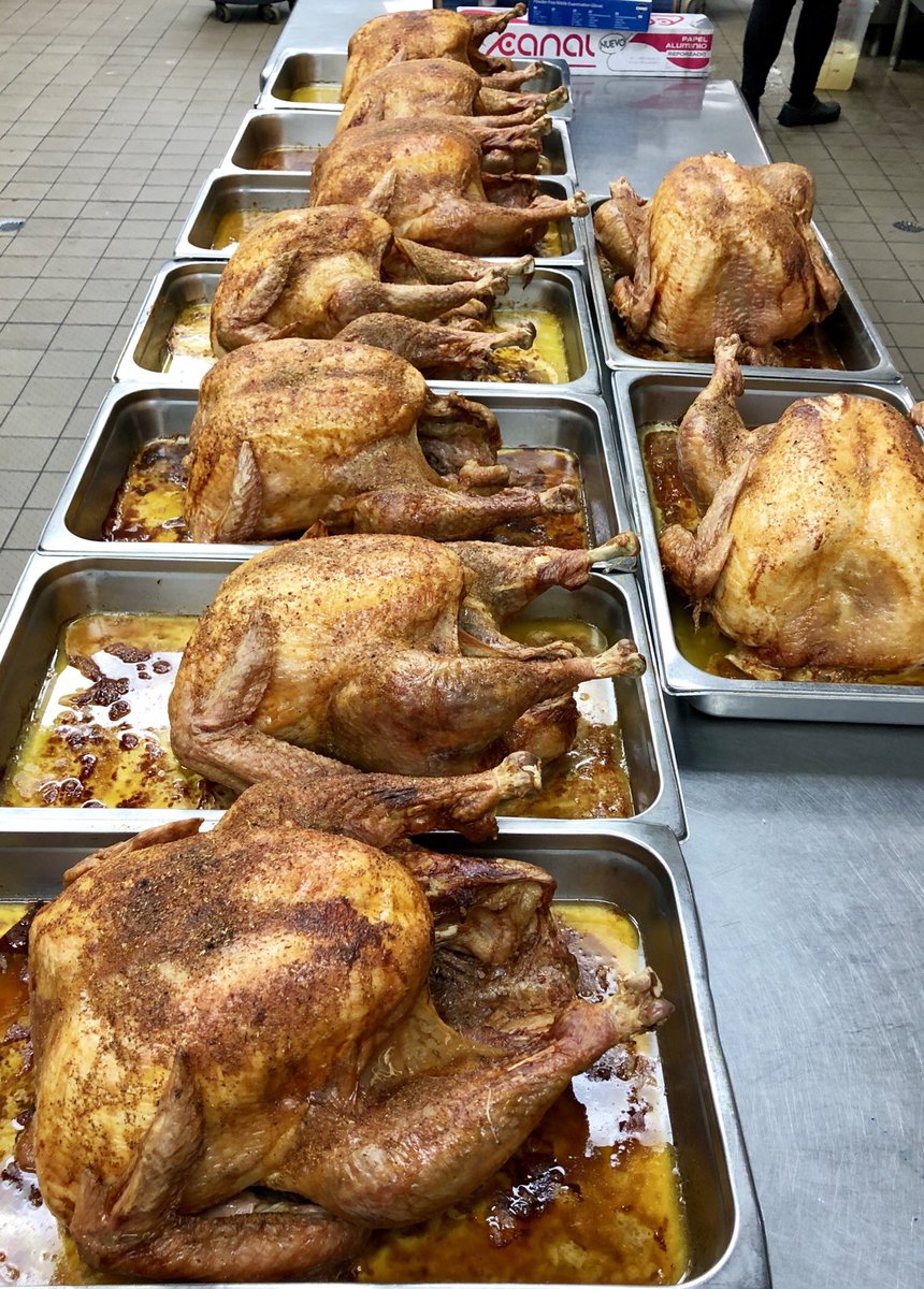 Helping the folks out at St James Church in Painesville feed the homeless a wonderful Thanksgiving Dinner...