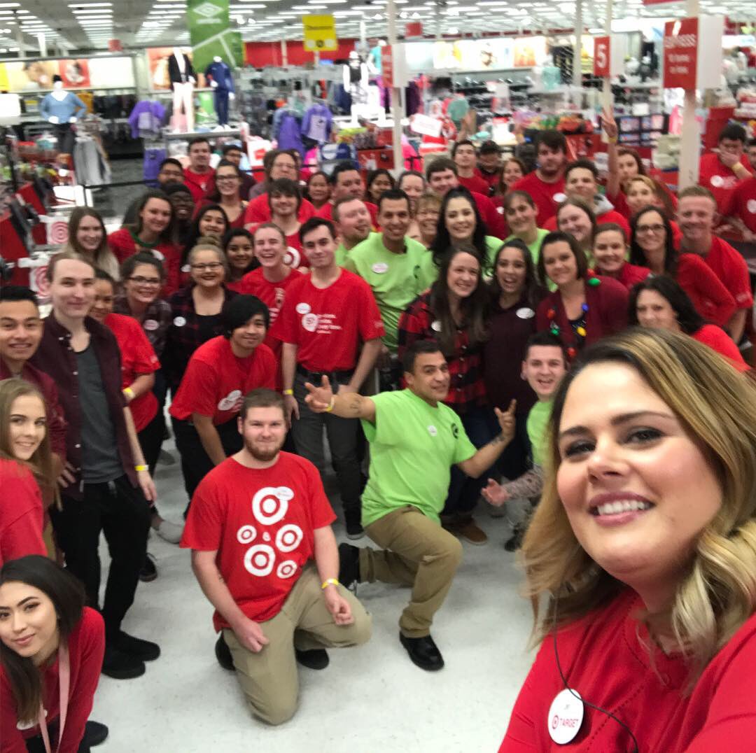 Best team in retail! We are ready to dominate the holiday season at T-0830!!! #HolidayDomination