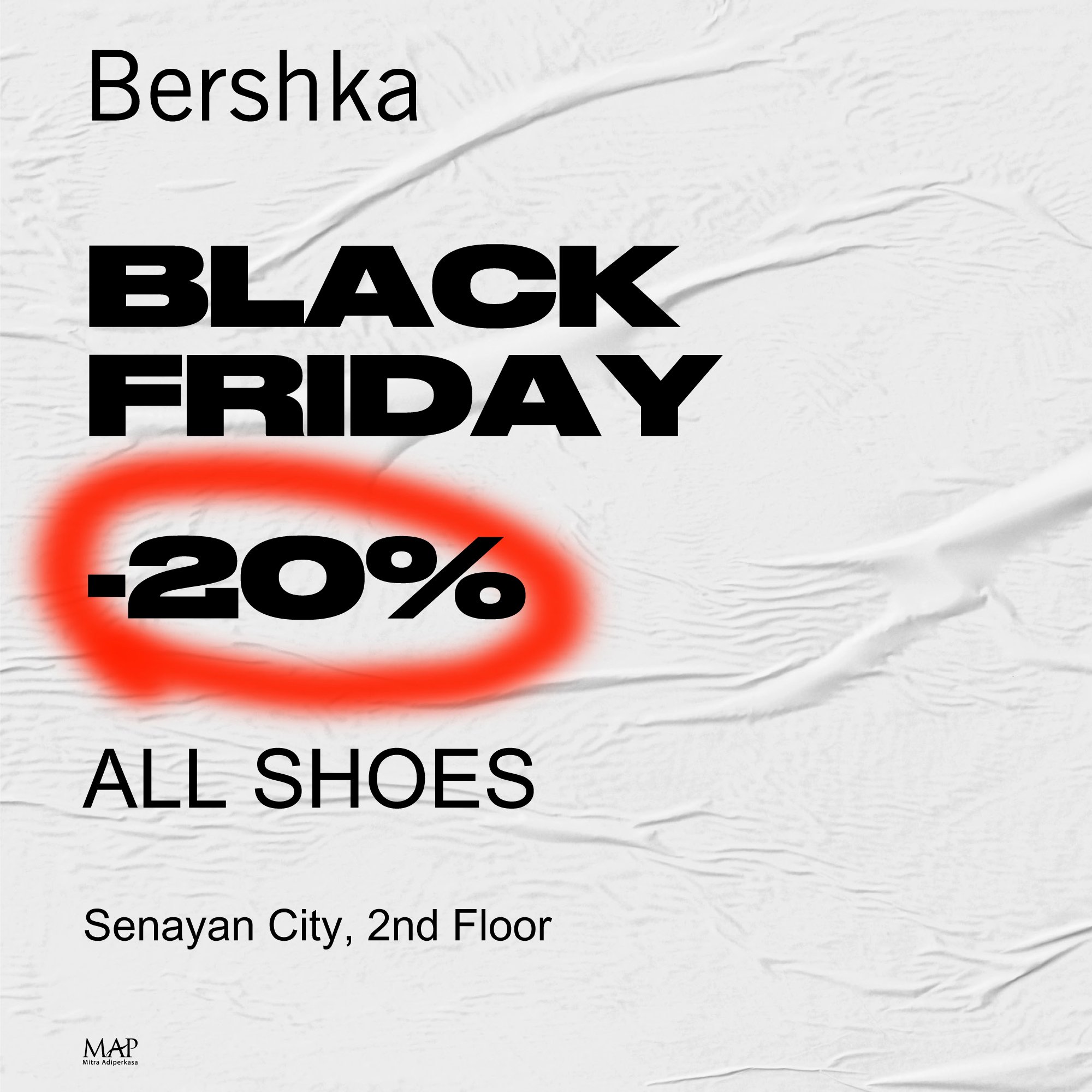 Vástago Destrucción raíz Senayan City on Twitter: "Bershka Black Friday Deals: 20% OFF on shoes  collection. Visit Bershka store at Senayan City, 2nd Floor!  https://t.co/QSLNvYdB6T" / Twitter