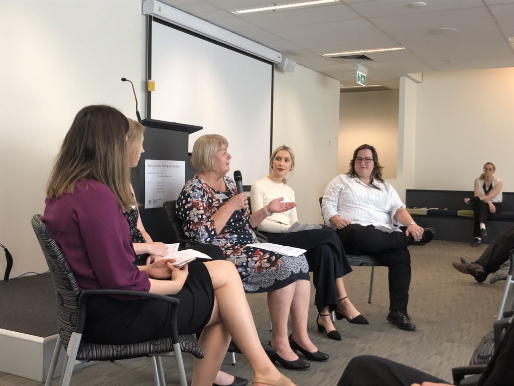 alison_mrice's tweet image. Such an interesting day. Thanks to @witqld I got to #mentor a young #woman before work this morning, MC a @QldGov lunch designed to enable #female #digital grads to develop their #networks &amp;amp; get #career insights from female #leaders. And in between do my #work - a satisfying day