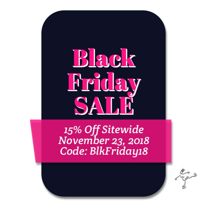 Shop Jenskates.com for an extra 15% off our already discounted prices!
Use code: BlkFriday18. 
Expires November 24, 2018.