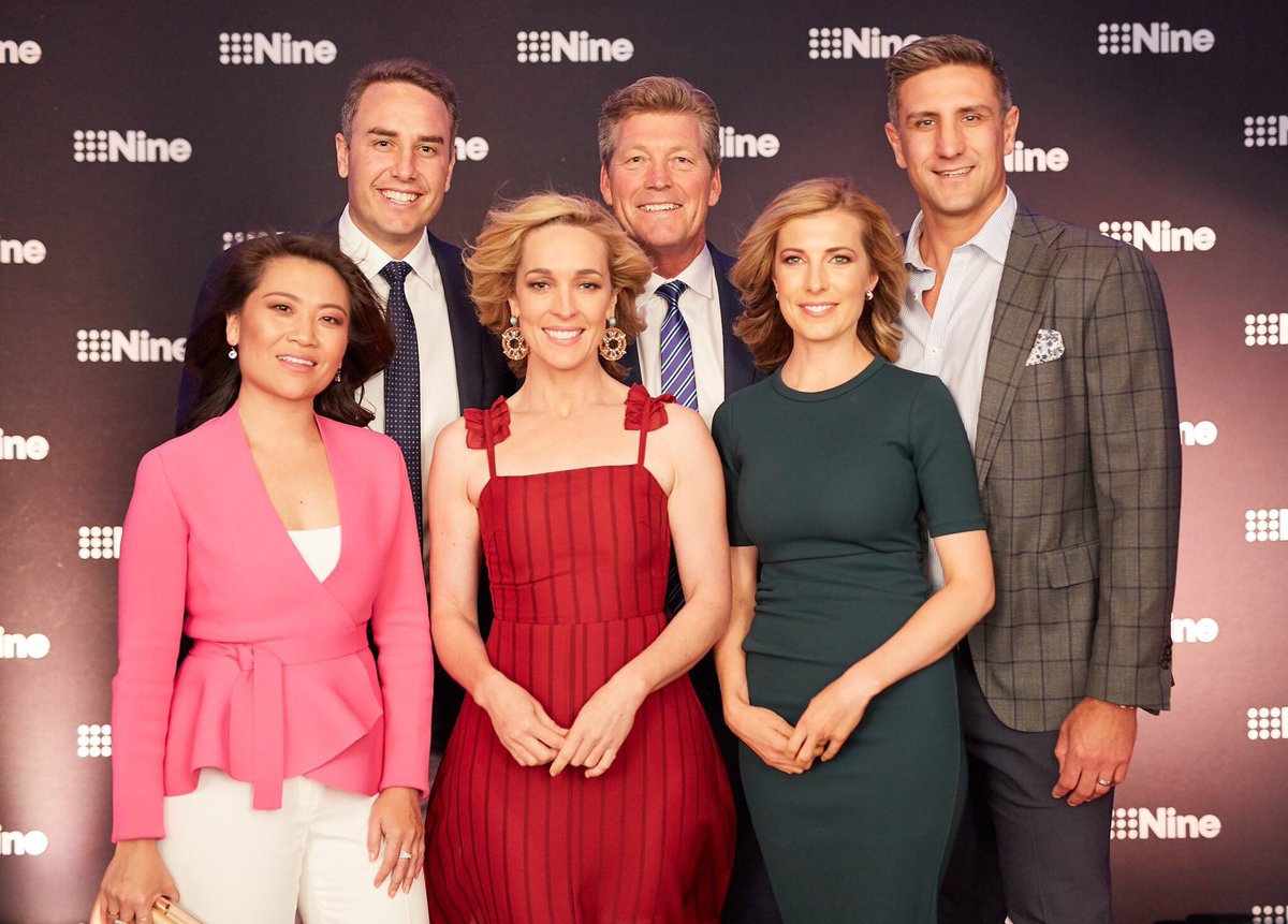 Tracy_Vo's tweet photo. • N E W S 9️⃣ T E A M • Great 2019 program launch for @Channel9 last night ✨🥳 @9NewsPerth @9Perth #9Upfronts #9Perth @9Thommo @mattpav29 @SweeneyPaddy9 @LouiseMomber @AliceMurraych9 Just missing @scherri_biggs! https://t.co/Ug86HMK3mn