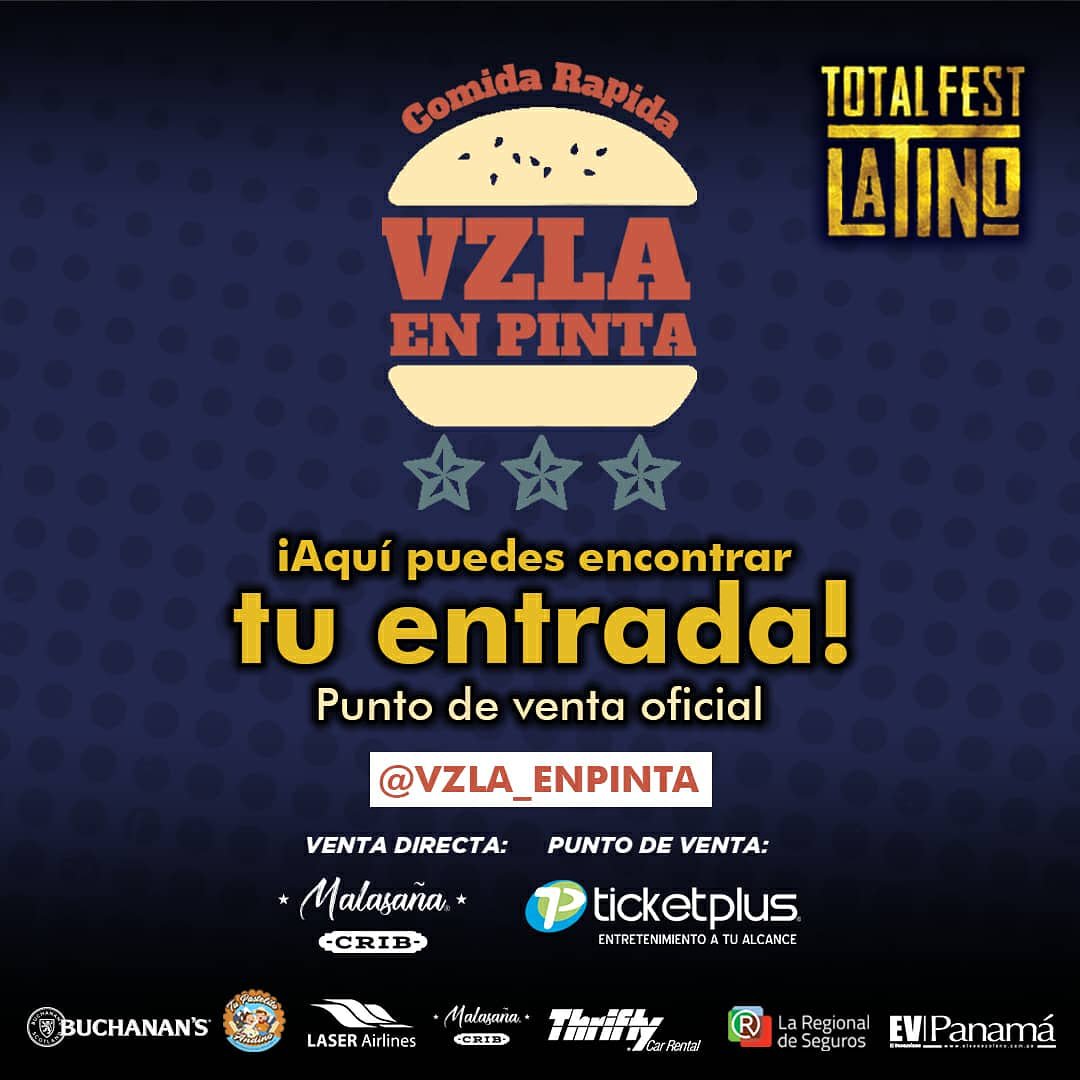 FestTotal's tweet image. Identifica nuestros puntos de venta directa oficiales, y 🏃‍♂️a comprar tu entrada antes de que se agoten.🎟
.
.
 Guaco en Concierto! 11 de diciembre en el Centro de Convenciones Atlapa.
.
@OficialGuaco @luisfernandobm @GuaquerosUnidos #GuacoEnPty #GuacoEsVenezuela