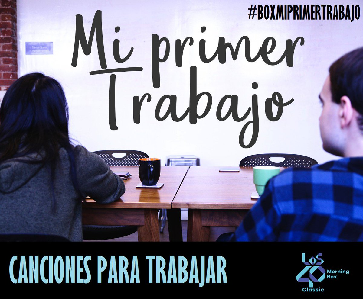 MorningBox_'s tweet photo. ¡Gooood Mooorning! Hoy es Black Friday y en @MORNINGBOX_ queremos saber qué te compraste con tu primer sueldo. ¿Cuál fue tu primer curro? ¿Cómo lo conseguiste? ¿Alguna anécdota del primer trabajo de tu vida?

¡Además buscamos las mejores canciones para currar!
#BoxMiPrimerTrabajo https://t.co/tBiDwVUhkK
