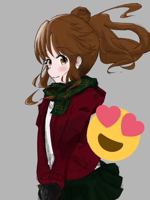 名刺に描いた藍子ちゃん無事に届けば名古屋公演の時に名刺お渡しできますので よろしければ是非〜 