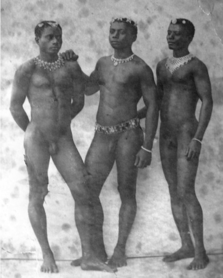 Portman was erotically obsessed with the Andamanese, and he indulged his passion for photography by kidnapping members of various tribes and posing them in mock-Greek homoerotic compositions.