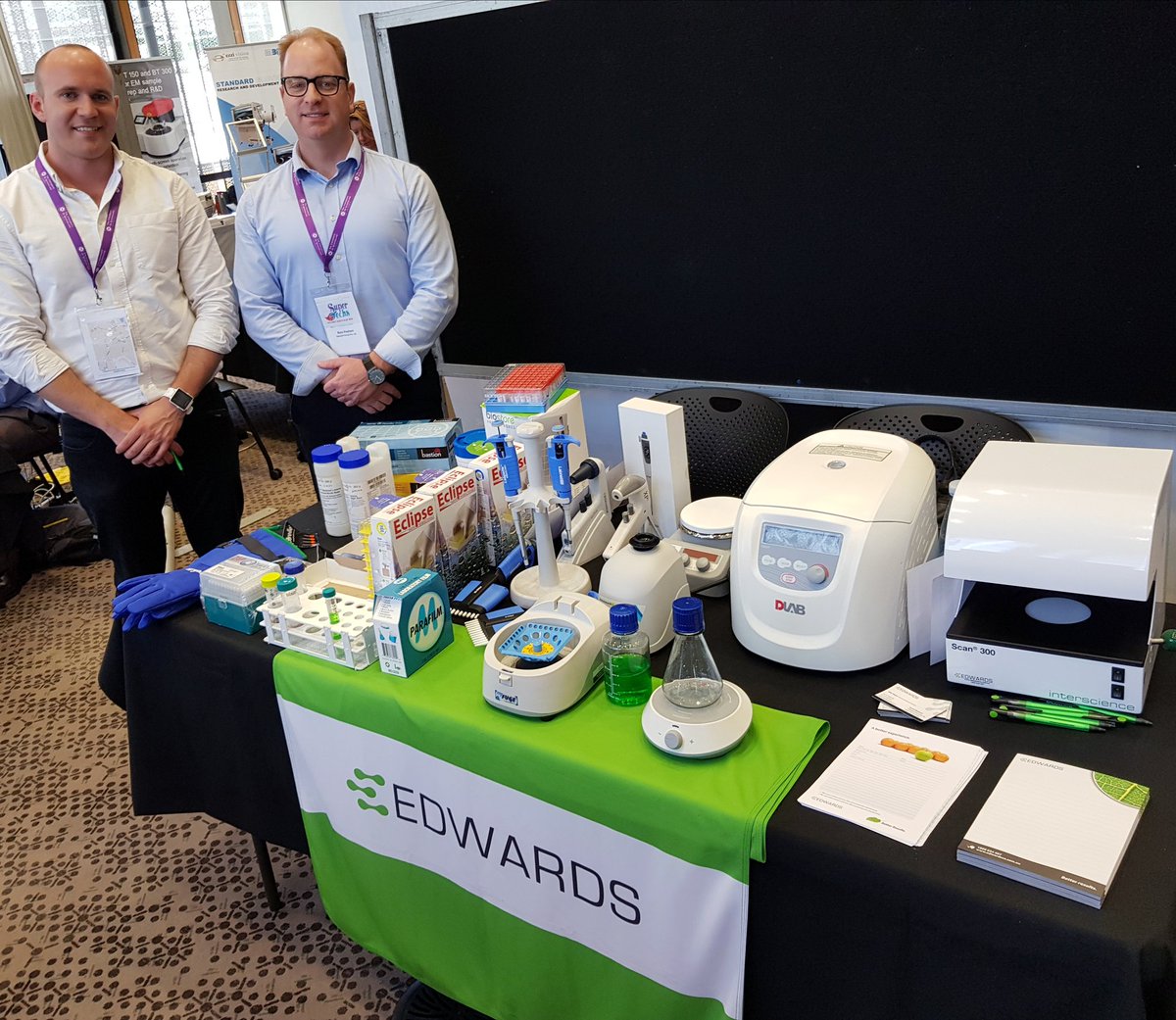 Technet2018's tweet photo. The guys from Edwards are here at @Technet2018 #UQ #SuperTechs https://t.co/weBSiKCVuY https://t.co/exf58VM54n