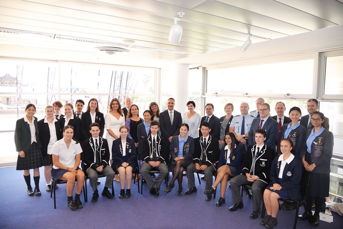BurwoodCouncil's tweet photo. Today Burwood Council hosted a White Ribbon Day Campaign Launch at the MLC School with 500 local students.

Together we say no to family violence.  

Together we can end violence against women in our community.

#Burwood #WhiteRibbonDay #StandUp #SpeakOut https://t.co/ftuK4ODxFV