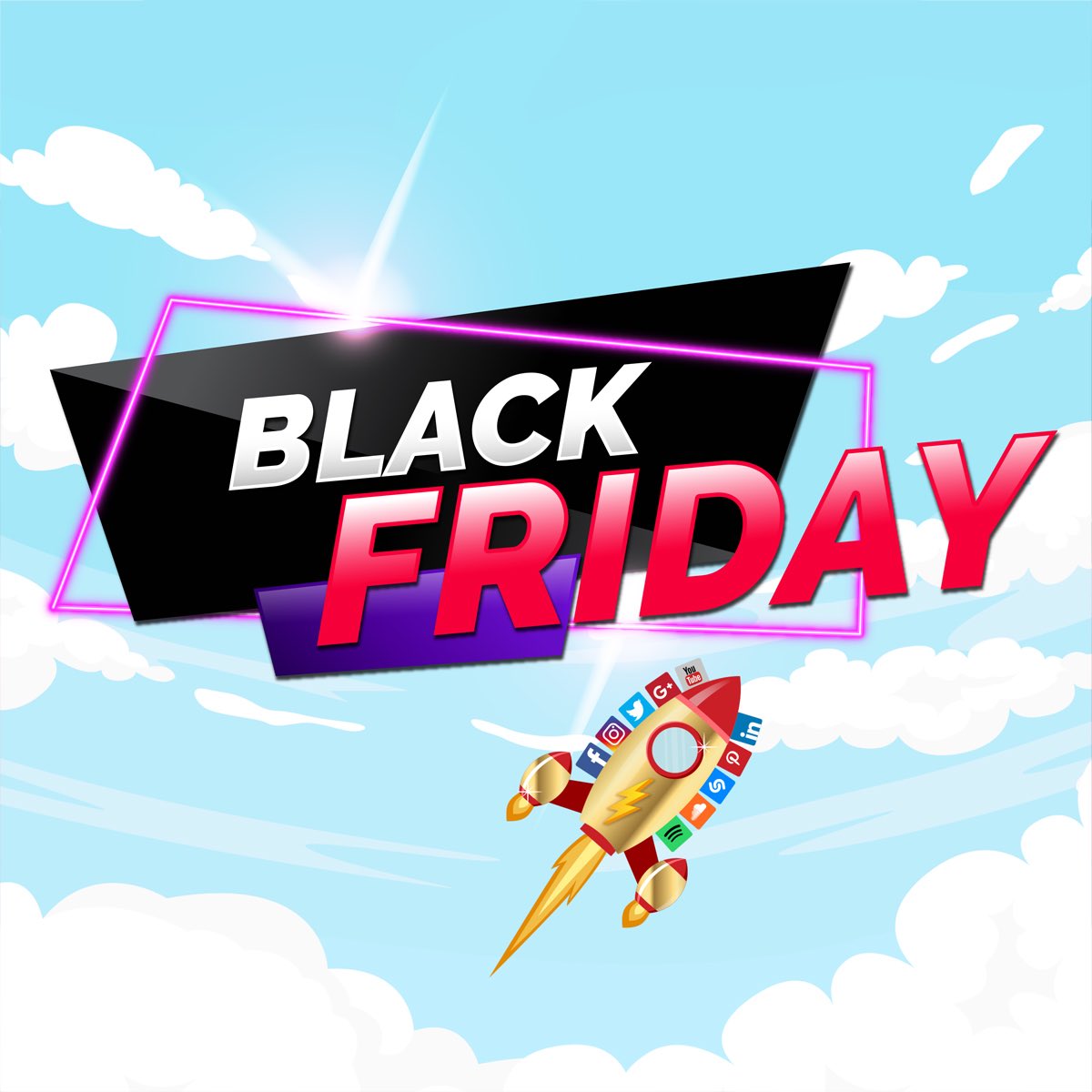 Black Friday is here 😎 iSocialFame.com 🚀 #happythanksgiving #weekend #weekendvibes #blackfriday #cybermonday #holidayseason #christmas #newyear #potd #picoftheday #photooftheday #tweetoftheday