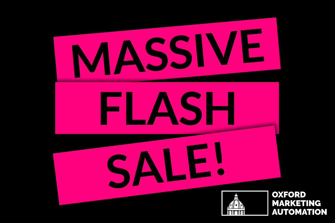 *SALE* Our Introduction to Marketing Automation &amp; eCRM training course on 12th December has been reduced to £69.99 for a (very) limited time. Book now > gotooma.com/2R8XPcQ 
***
Over 95% of all attendees surveyed would recommend our courses. Find out why on the 12th December!