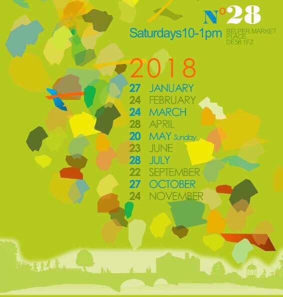 Come in out of the cold and enjoy a slice of cake and warm drink at our cosy #GreenExchange Café tomorrow, 10-1 at No.28 Market Place #Belper. For our last gathering of 2018, we have a festive twist, with a wreath making workshop🎄