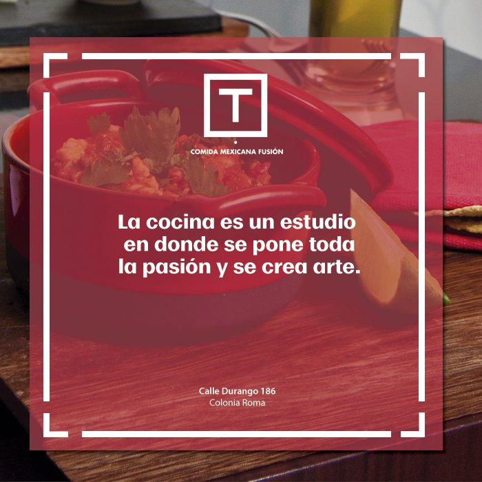 LaTcla's tweet photo. Saborea en nuestro arte toda la pasión que tenemos para tí. #LaTca https://t.co/RrPZXZufk4