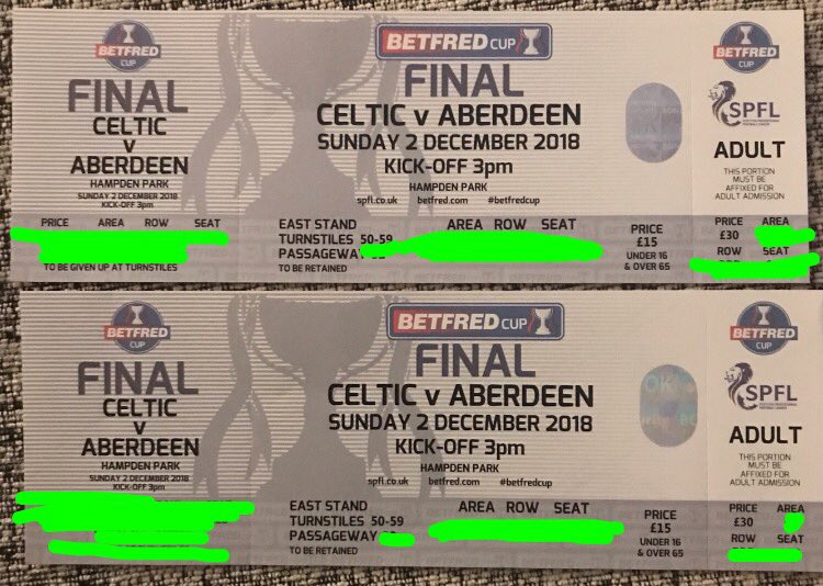 Since we have smashed the 5k mark for followers we are giving away a pair of tickets for next Sundays final. Just,

1. LIKE and RETWEET this tweet
2. TAG the fan you plan to take,under this tweet
3. BOTH fans follow the page

Winner will be chosen Friday 30th 6pm 
Goodluck🍀