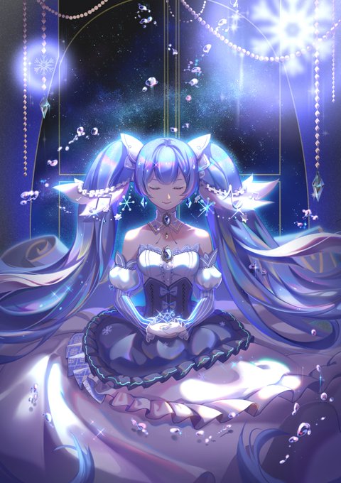 雪ミクメモリー19のtwitterイラスト検索結果