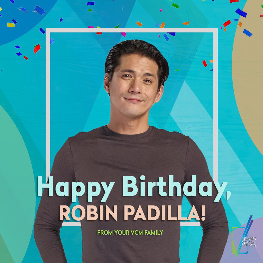 Vidanes_CM's tweet photo. MALIGAYANG KAARAWAN! 
Ipagpatuloy lang natin ang pagbibigay inspirasyon sa lahat
 #VCMLove #RobinPadilla https://t.co/MTctxzZrZC