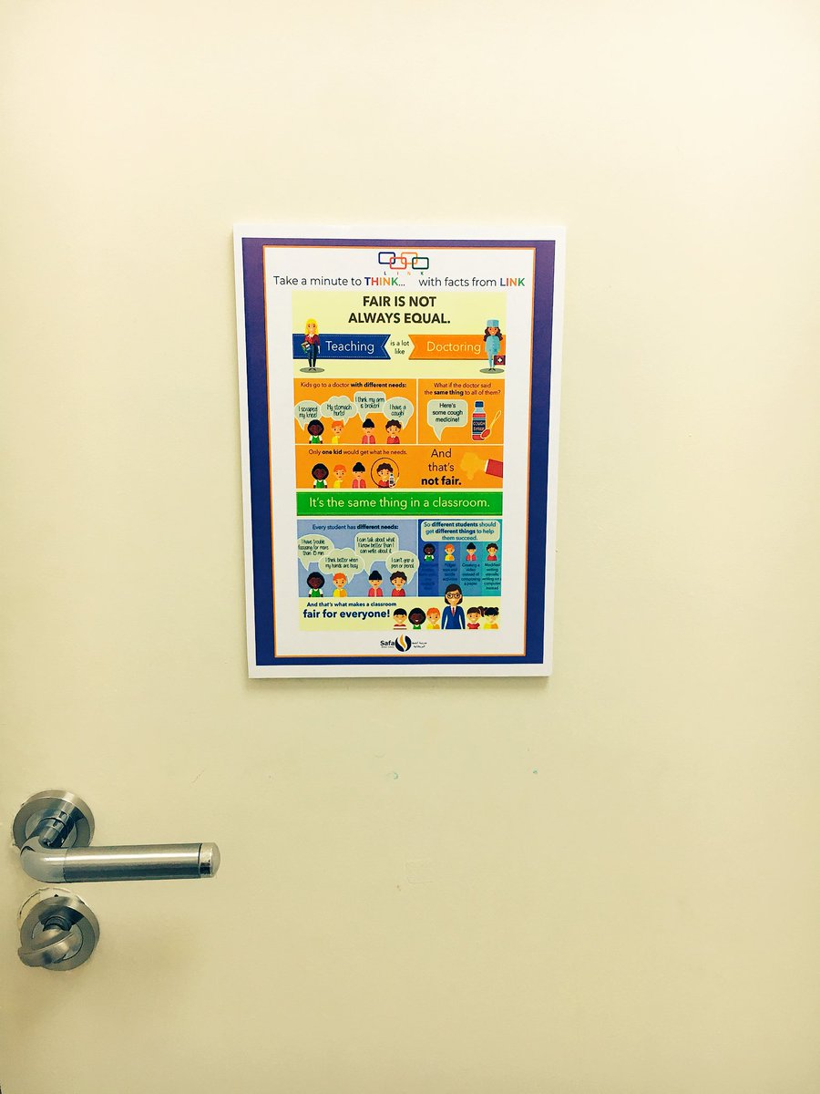 Take a minute to think, with facts from LINK #mysafa #sbslink #inclusion Our teachers are always thinking LINK 🔐