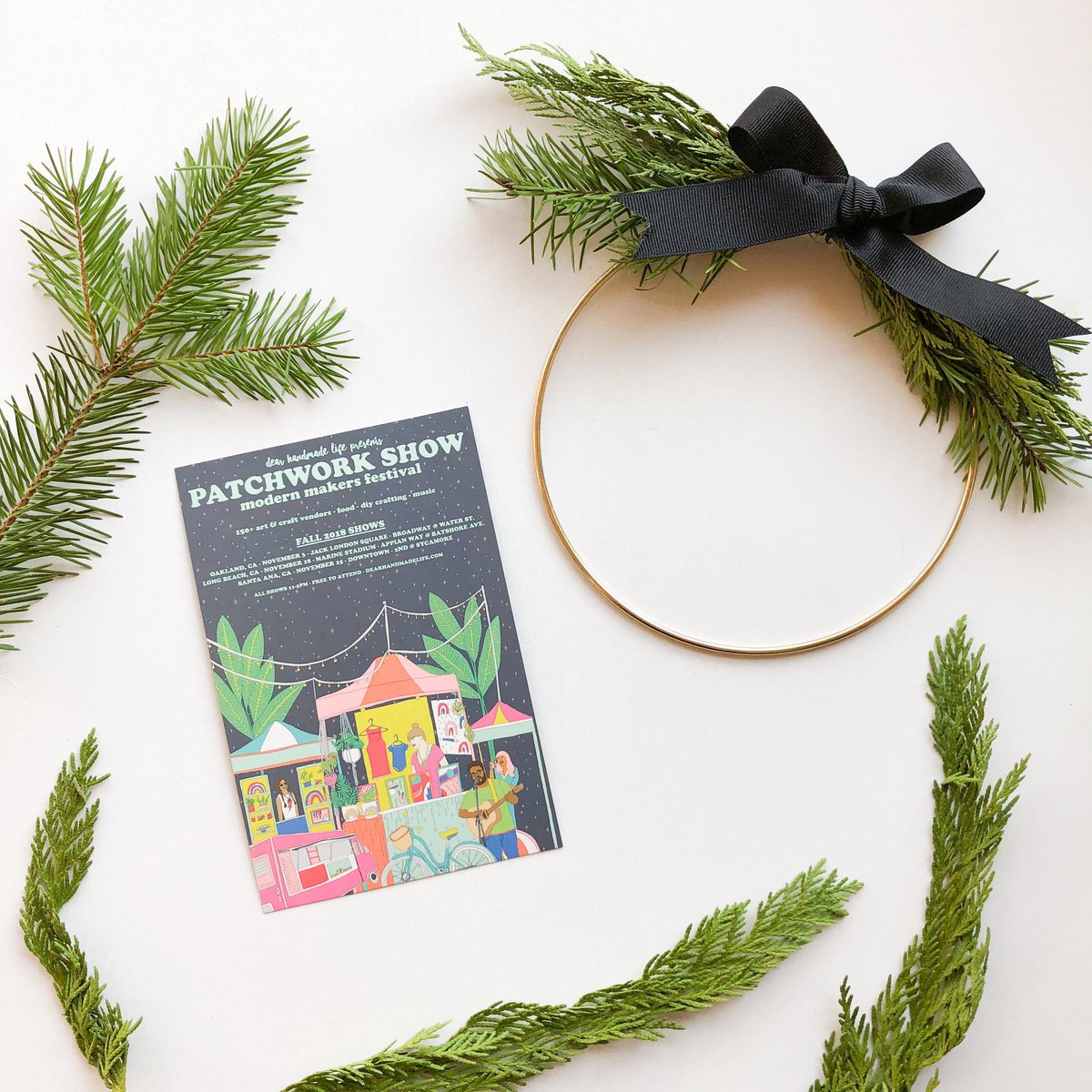 Black Friday + Small Business Saturday + The Patchwork Show in #dtsa this weekend w/ <a href="/dearhandmadelif/">Dear Handmade Life</a>