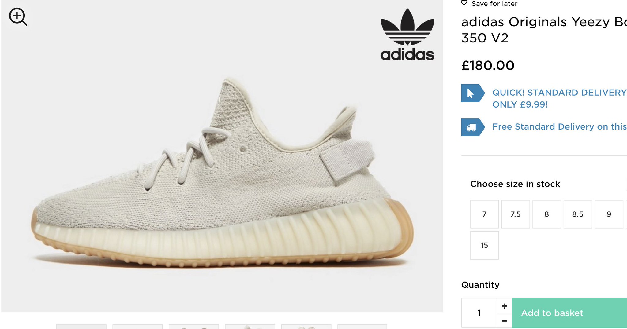 yeezy sesame jd sports