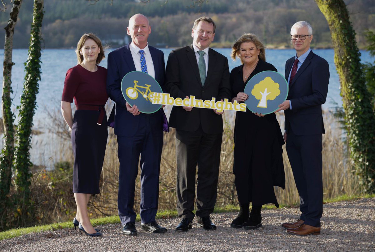 ibec_irl's tweet photo. We're in the wonderful surroundings of Harvey's Point today for the penultimate leg of the #IbecInsights series. Looking forward to engaging with North West regional industry leaders on the challenges &amp; opportunities facing them. 
Thanks as always to @GasNetIrl &amp; @ThreeIreland https://t.co/YJelwGkexj